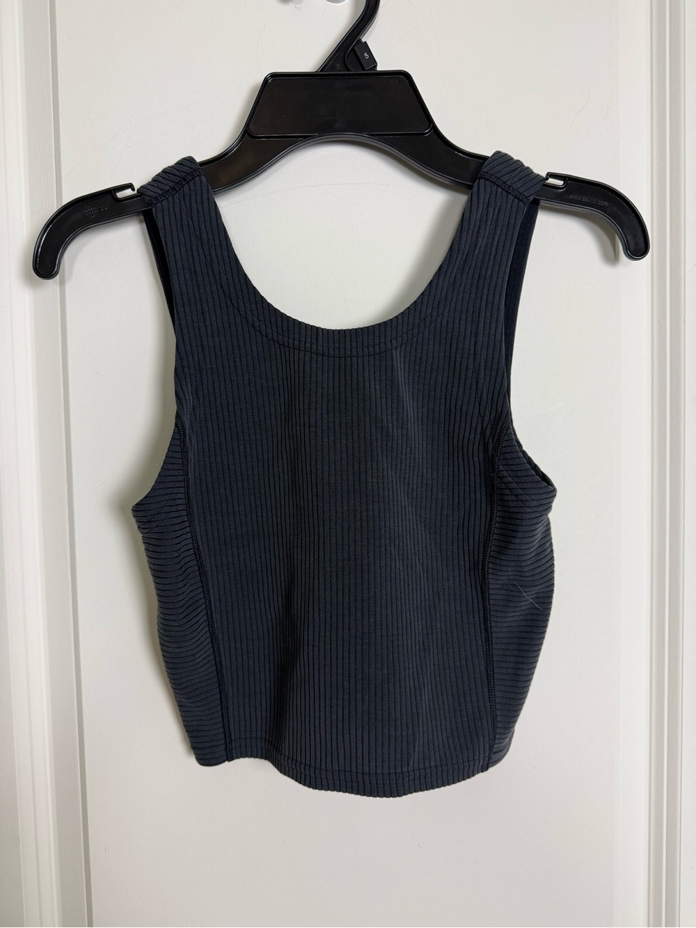 lululemon athletica Ribbed Crop Tank - Black